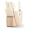 ZHANG XIAO QUAN Knife Set with White Block, High Carbon