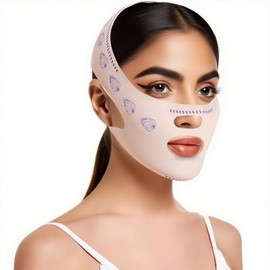 Descubre la innovación de No Especificado: Crema facial con Efecto Lifting en V con Comodidad Premium:Fabricada en nylon de alta calidad + elastano, nuestra máscara.