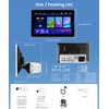 10.1 inch Single Din Car Stereo Wireless CarPlay Android Auto,