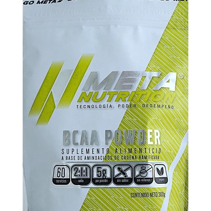 Bcaa Powder Meta Nutrition 300 Gramos 60 Servicios