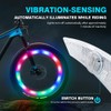 KaiDengZhe Bike Wheel Lights Rechargeable, 4 PCS Multicolor Bike Spoke