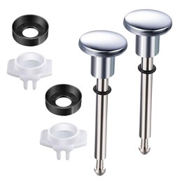 Fokmuaex 4-Piece Bath Transfer Valve Repair kit (with stem + Seal + Diverter Valve) Universal Shower Diverter Water Leakage Repair kit, Brass Spool Bathroom Repair Tool