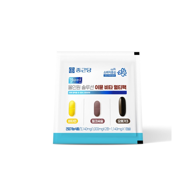 Chong Kun Dang All-in-One Immune Multivitamin Multipack 3 Set /