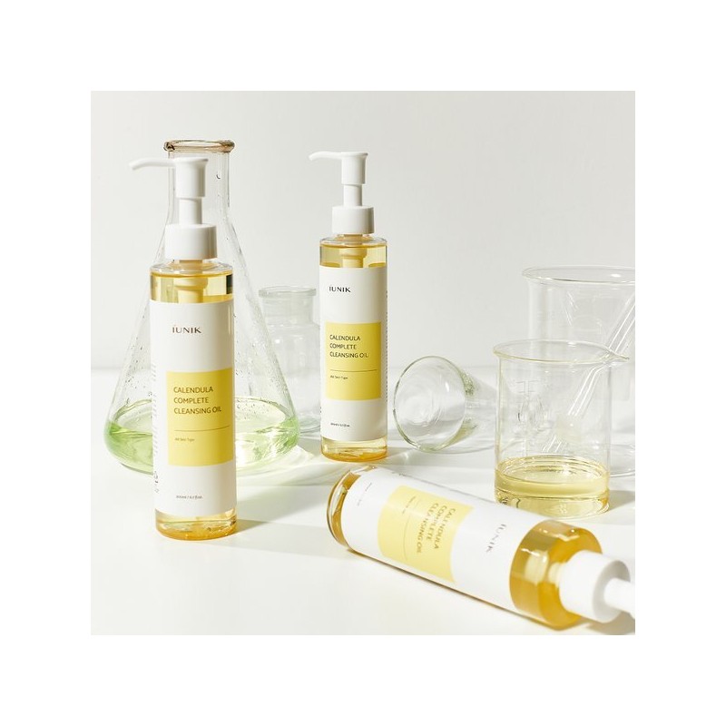 IUNIK 아이유닉 카렌듈라 컴플리트 클렌징오일 200ml Iunique Calendula Complete Cleansing