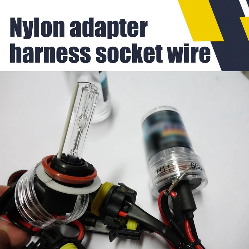 PACLVIO H11 H9 H8 880 881 Female Adapter Wiring Harness