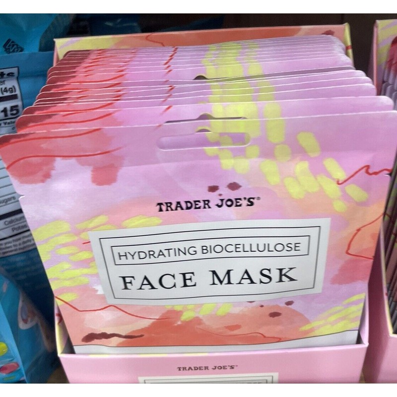 Trader Joe's (3) Three Pack TRADER JOE'S “Biocellulose” Face Mask