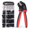 Zhushan JST Connector Kit with Open Barrel Crimper - 590PCS