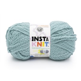 Lion Brand Yarn InstaKnit Beginner Yarn for Knitting, Beach Please, 1 Pack