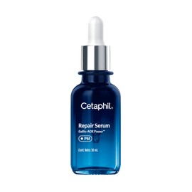 Cetaphil Sérum Reparador Noche CICA Bifida Vitamina B5 Piel Sensible 30 ml | Con CICA, fermento de bifida, vitaminas B5 y E; ayuda a reparar barrera, equilibrar pH, microbioma e hidratar hasta 24 h.