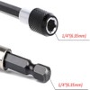 Fongmore 3 Pcs 60mm 100mm 150mm 1/4 Inch Hex Shank