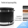 Pondlife Flexible Rubber Sleeve, Diameter 125 mm, Pipe Connector for
