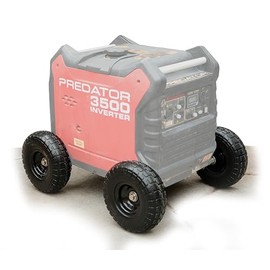 AUTOWORKS XTRM All Terrain Wheel Kit, Fits Predator 3500 Generator, Solid Never Flat Tires