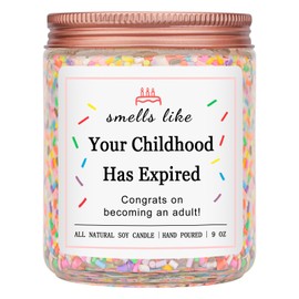 Homsolver 16th 17 18th Birthday Gifts for Girls, Birthday Gifts for 16 17 18 Year Old Girls, High School Graduation Gift for Teens Girls 16-18, (Vanilla Birthday Cake Scent with Sprinkles)