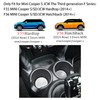 MINI F55 F56 Car Cup Coaster, 3PCS Universal Non-Slip Cup