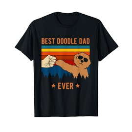 Best Doodle Dad Ever - Funny Dog Goldendoodle Labradoodle T-Shirt