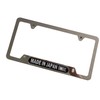 MAMDE in Japan Flag License Plate Frame Cover Holder,Chromer for