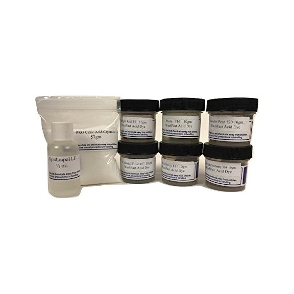 WF Winter Holiday Acid Dye Sampler