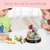 Lotvic Flower Building Blocks Set, 596 Pieces Seven Point Ladybird