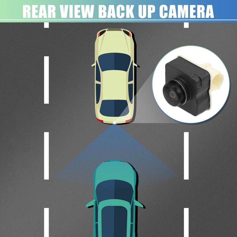 uxcell Rear View Back Up Camera Park Assist Reverse Camera