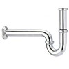 Schläfer 3939500 | Universal S-Shaped Sink Siphon for Brass Sink