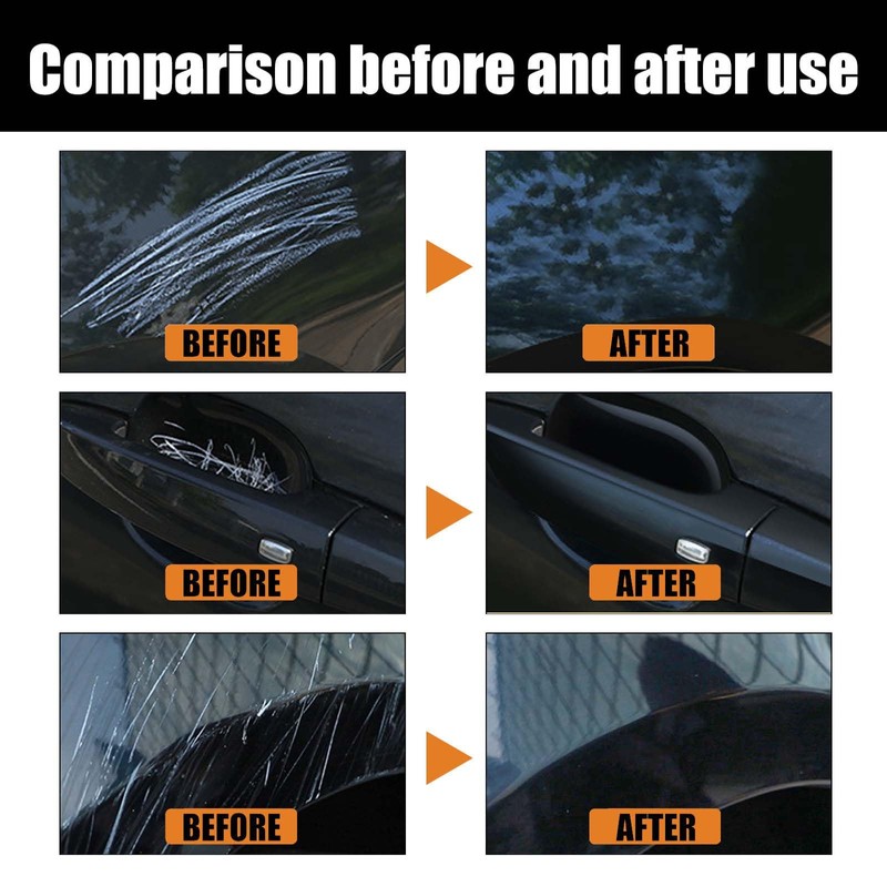 Scratch Minimizer Pen for Cars - Concealer Paste, Touch-Up and