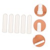 Outanaya 5pcs Reusable Essential Oil Nasal Tube White Aromatherapy Breathing