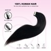 OiMiGO Yaki Hair Extensions Human Hair, Tape in Hair Extensions