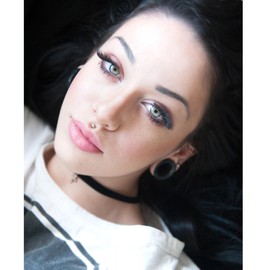 KODAA Jewelry Vintage Black Natural Organic Wood Ear Gauges Flesh Tunnel Plugs Stretcher Gauge Earrings (Gauge=1/2"(12mm))