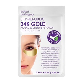 Skin Republic 24K Gold Aquagel Under Eye Patch (2 Pairs)