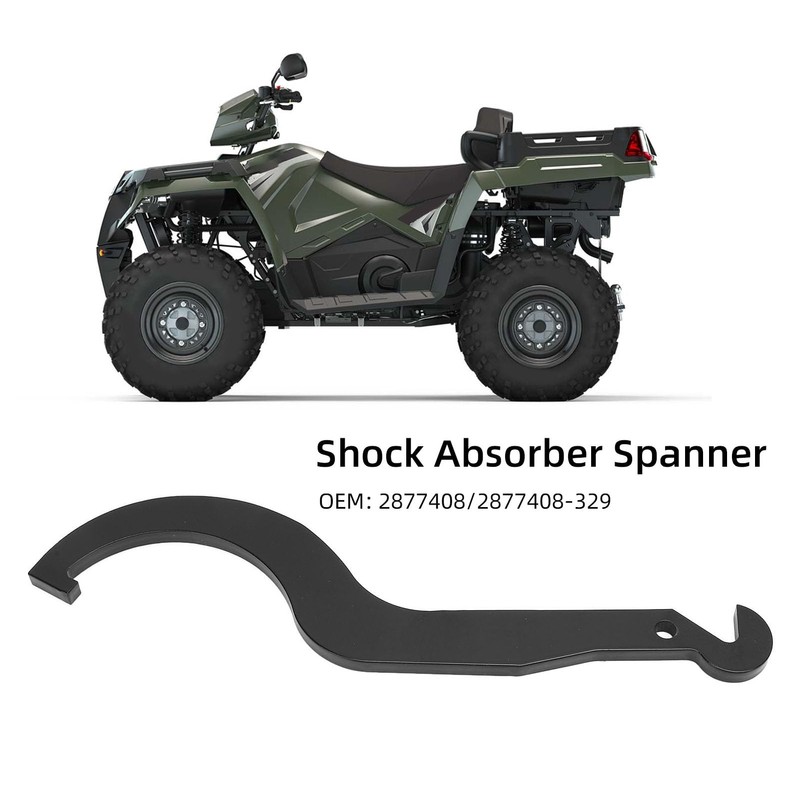 Shock Absorber Spanner Drive Clutch Spreader Wrench for Polaris ATV,