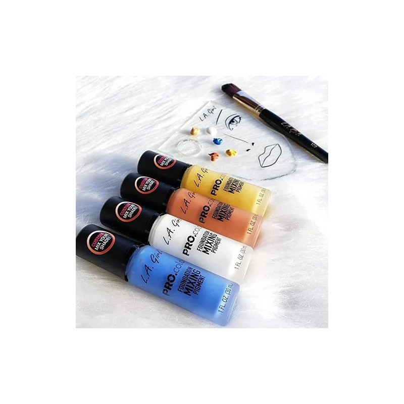 Base De Maquillaje Liquido La Girl Pro Color Matte 30