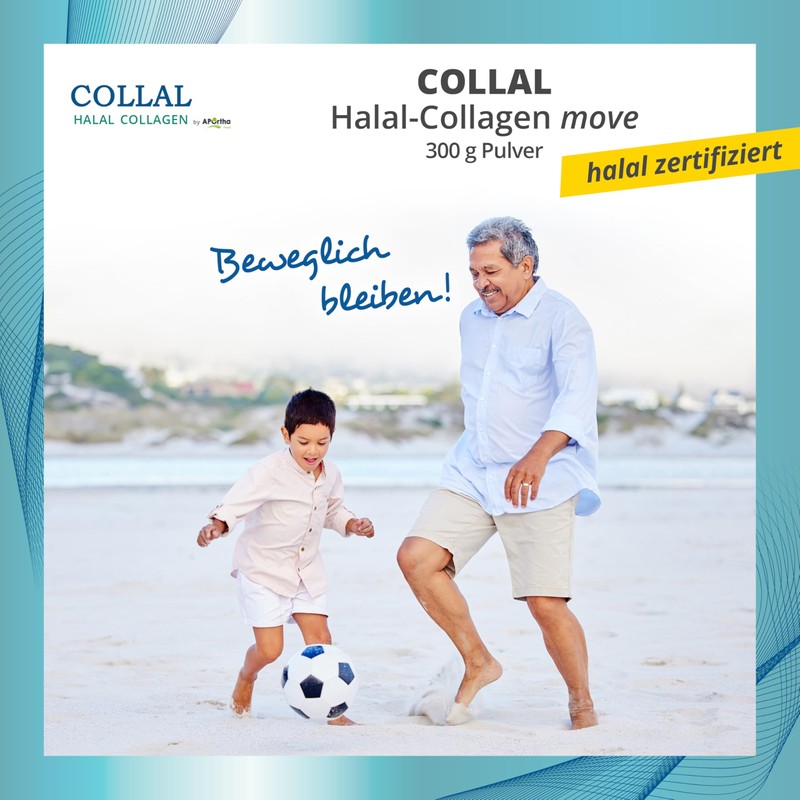 Collal Halal Collagen Move Premium Collagen Powder 300 g Doypack,