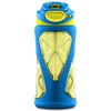 ZULU Torque 16oz Plastic Kids Water Bottle with Silicone Sleeve