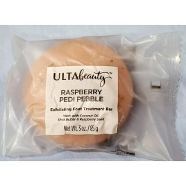 Ulta Beauty Raspberry Pedi Pebble Exfoliating Foot Treatment Bar