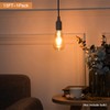 Zevnico 15ft Pendant Light Cord Socket, E26 Hanging Lamp Socket