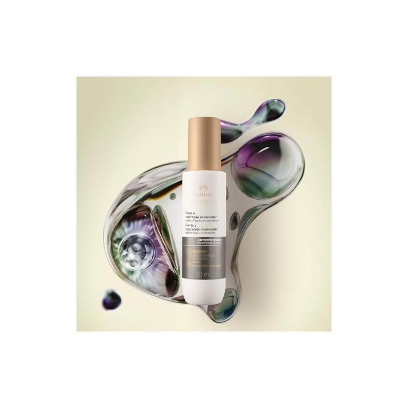 Natura Lumina Protector Térmico, Fuerza y Reparación Molecular, para Cabello