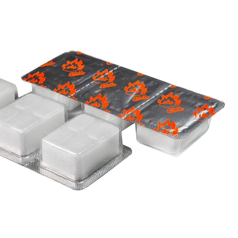 Esbit 1300-Degree Smokeless Solid 14g Fuel Tablets for Backpacking, Camping,