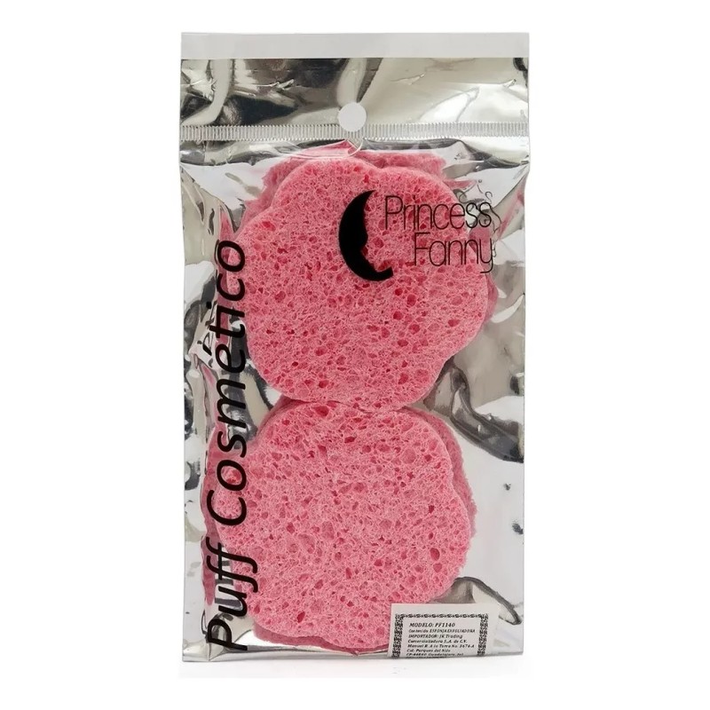 Princess Fanny Esponjas De Celulosa Limpieza Exfoliantes Para El Rostro
