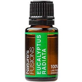 Nature's Fusions Australian Eucalyptus Radiata 15 ml, 100% Pure Therapeutic Grade Aceite de Eucalipto - Aroma Therapy Plant Oils for Diffuser, Shower