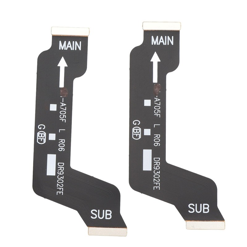Motherboard Connector Flex Cable for Galaxy A70 A705F, 2pcs PCB