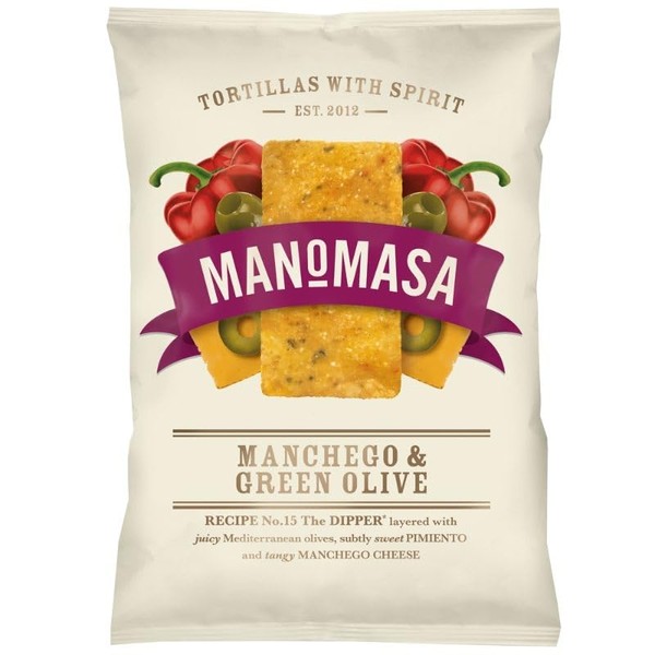Manomasa - Manchego & Green Olive | Delightfully Tangy &