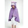 Skater BPO1-A Sanrio Water Absorption Quick-Drying Hooded Basponcho Kuromi Length
