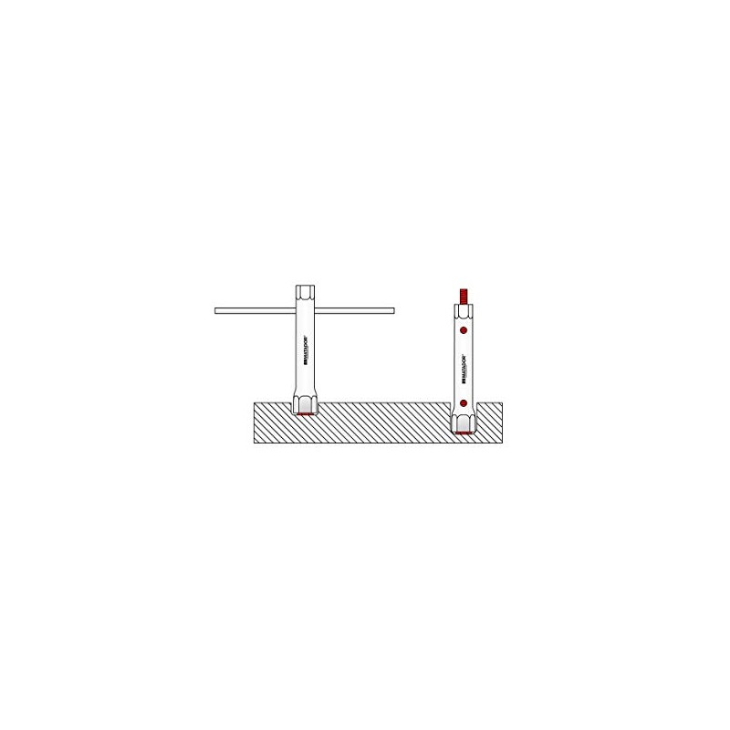 MATADOR Tubular Box Spanner 12 x 13 MM, 03801213