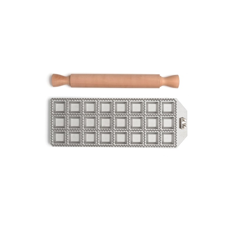 MARCATO Made in Italy 24 Square Ravioli Mold