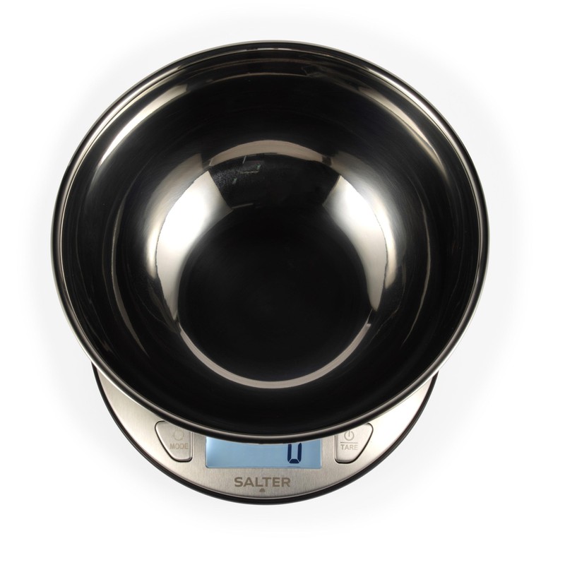 Salter Kitchen Scale with Bowl – Multiple Measure, Measures Liquid,