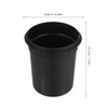 BESPORTBLE Round Plastic Inner Bucket 3 L in Black -