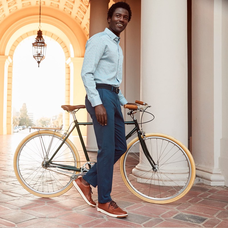 Johnston & Murphy Men's Daxton U-Throat Tan Full Grain 10.5