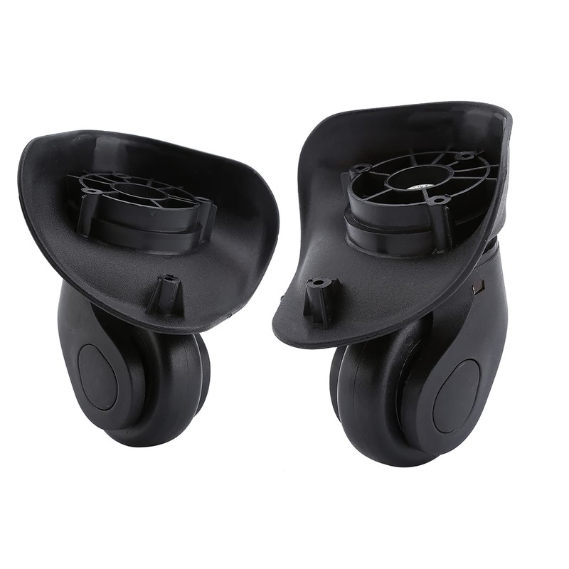 Suitcase Wheel, Flexible Replacement Luggage Wheels, 2 Pieces, Double Roller