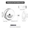 Retractable Washing Line, 304 Stainless Steel, Retractable Clothesline, 2.8 m