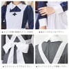 Brightlele Halloween Cosplay Costume, Nurse Outfit, Long, Women's cos012-M